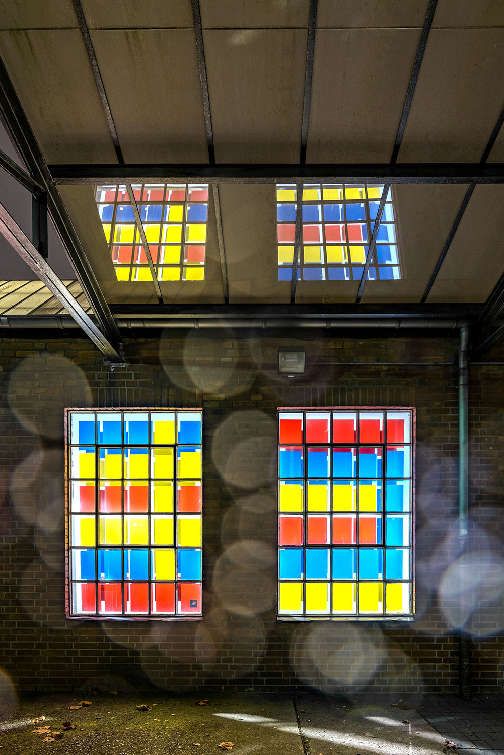 Farb  Licht  Spiel - Installation von Nikola Dimitrov & Norbert Thomas im Verein für aktuelle Kunst / Ruhrgebiet, Oberhausen